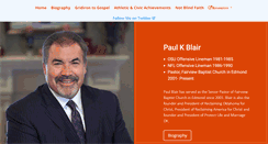 Desktop Screenshot of paulkblair.com